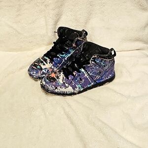 Air Jordan 1 Size 2Y custom painted